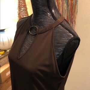Vintage Liz Claiborne Chocolate Maxi